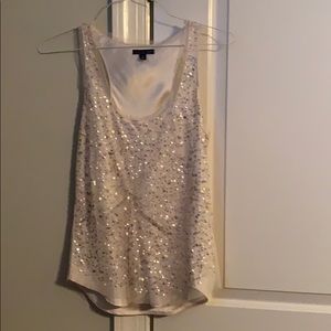 American eagle sequin tank